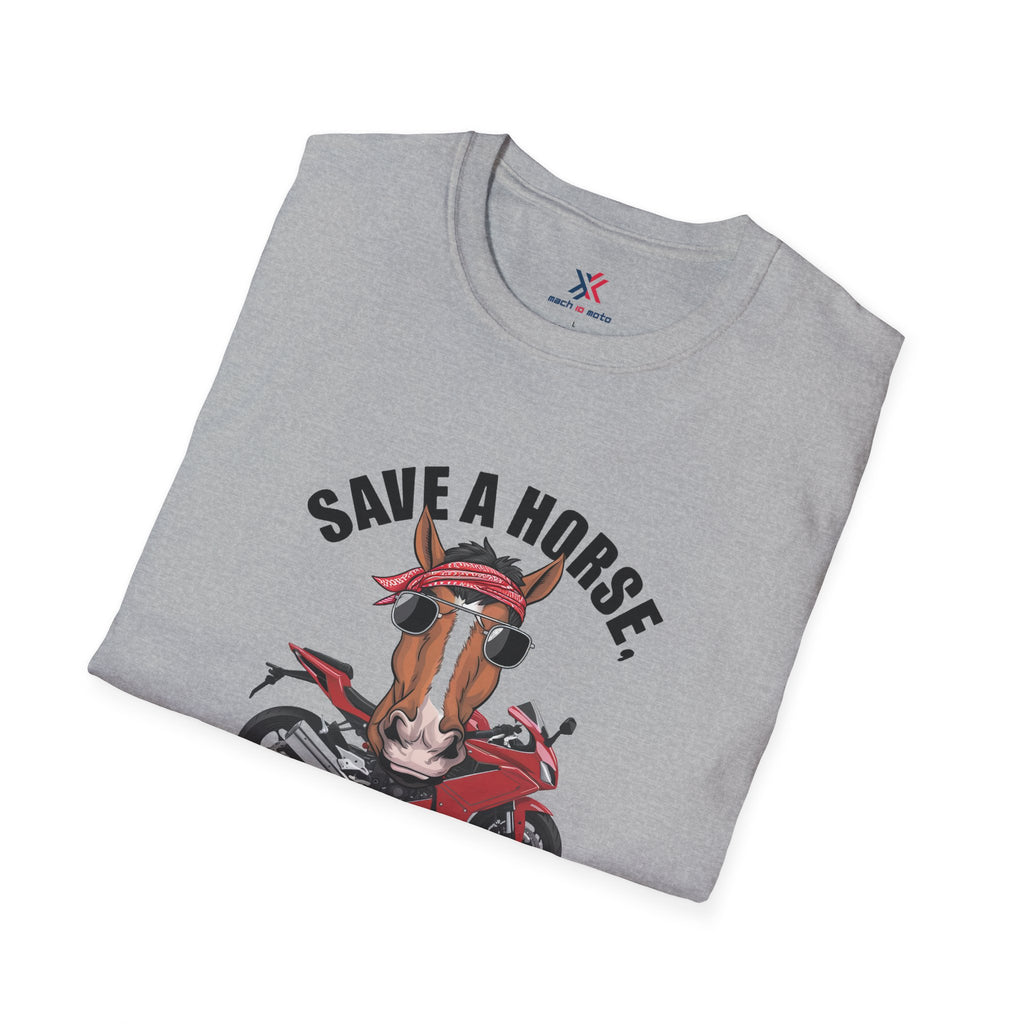 Save a Horse Ride a Motorcycle T-Shirt