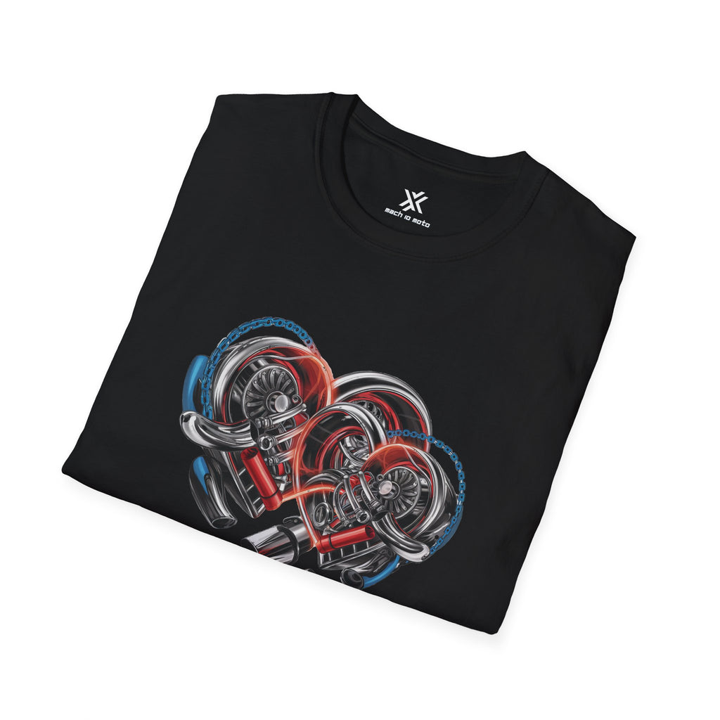 Moto Heart Motorcycle T-Shirt