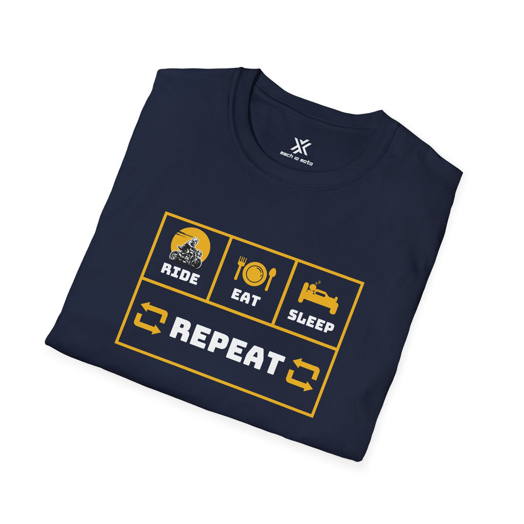 Ride Eat Sleep Repeat T-Shirt