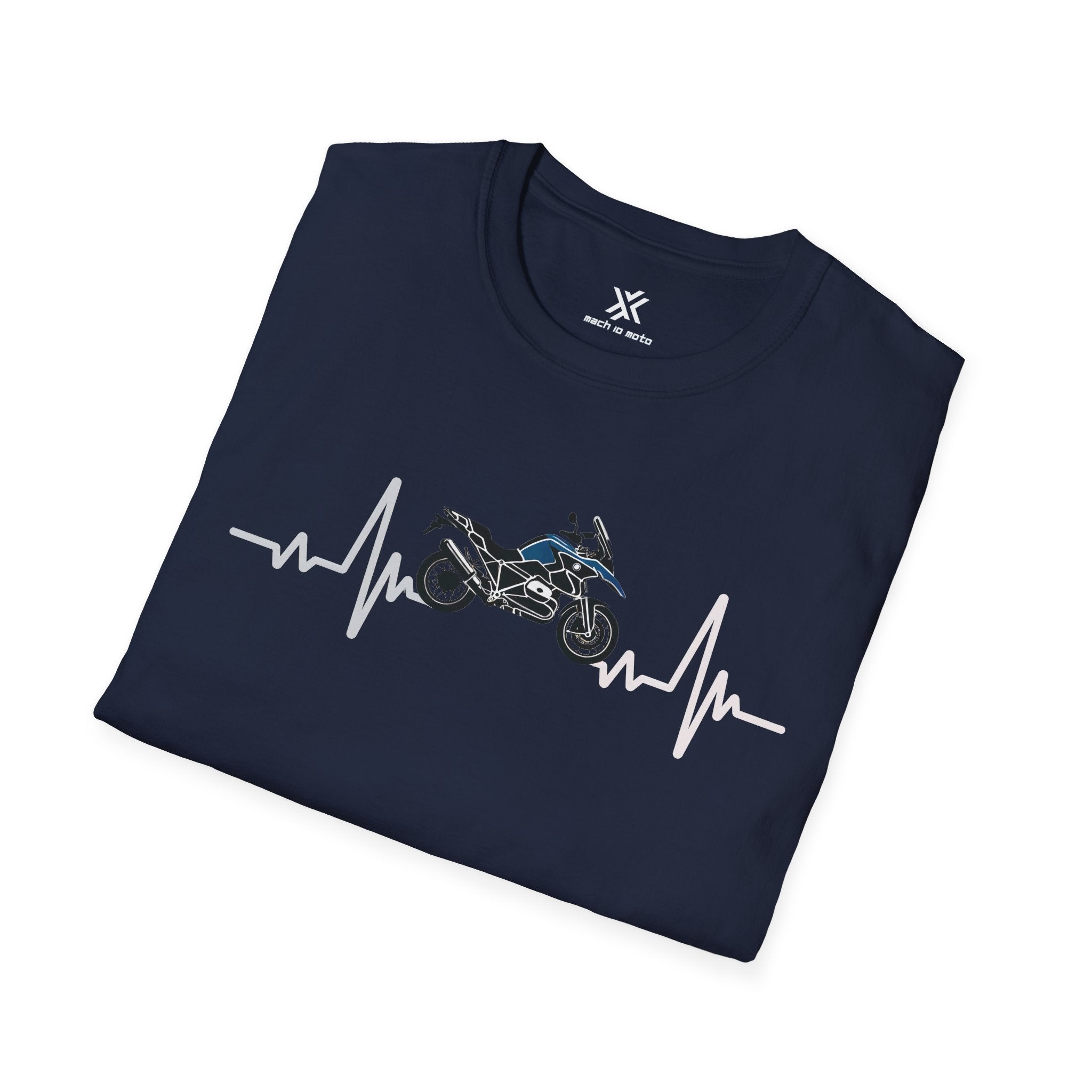 Adventure Bike Heartbeat T-Shirt