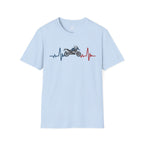 Adventure Bike Heartbeat T-Shirt