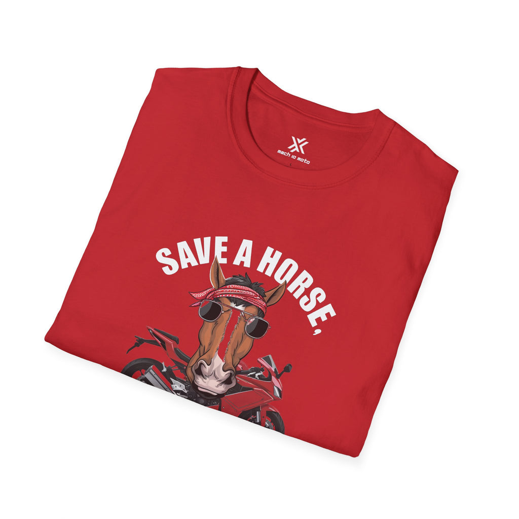 Save a Horse Ride a Motorcycle T-Shirt
