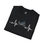 Adventure Bike Heartbeat T-Shirt