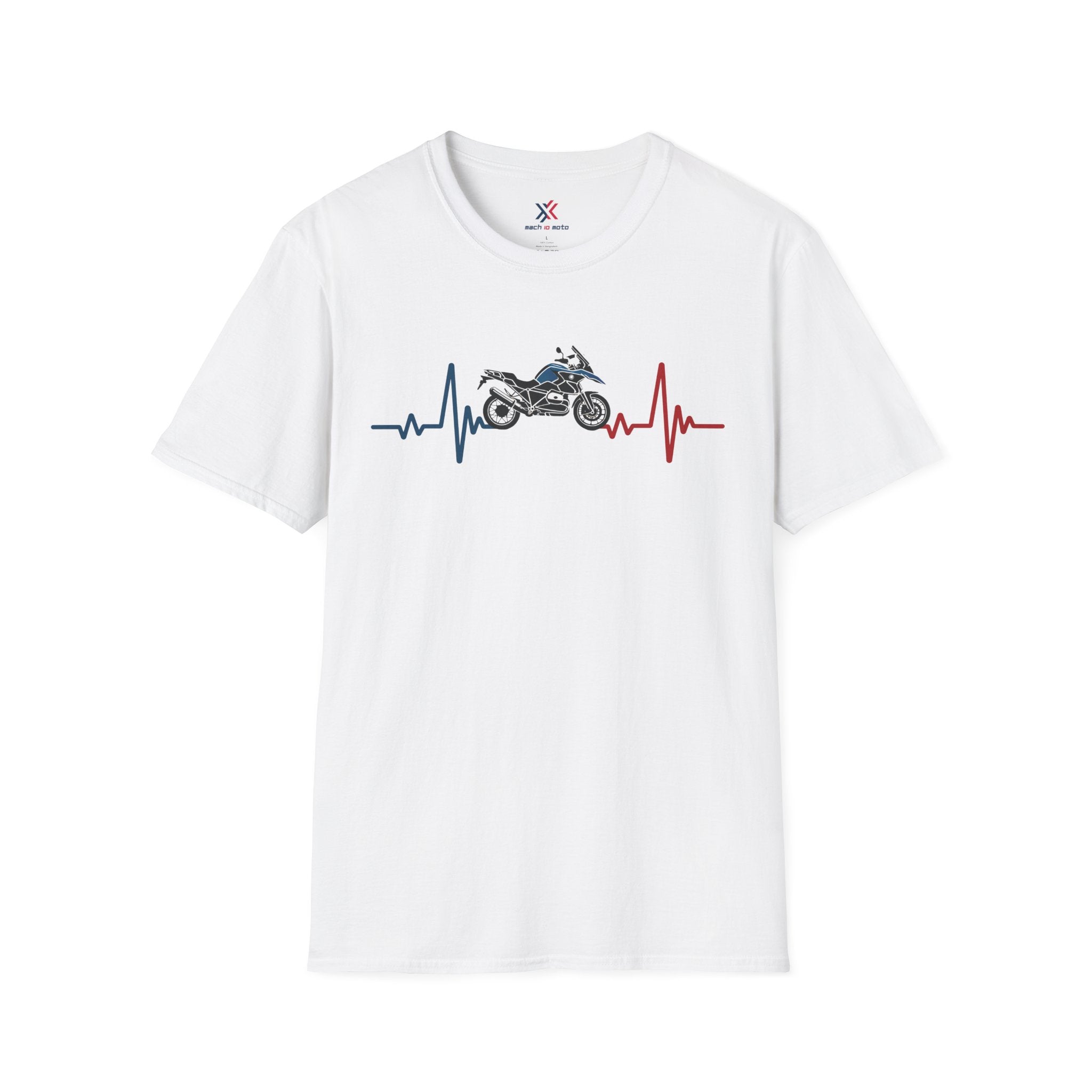 Adventure Bike Heartbeat T-Shirt