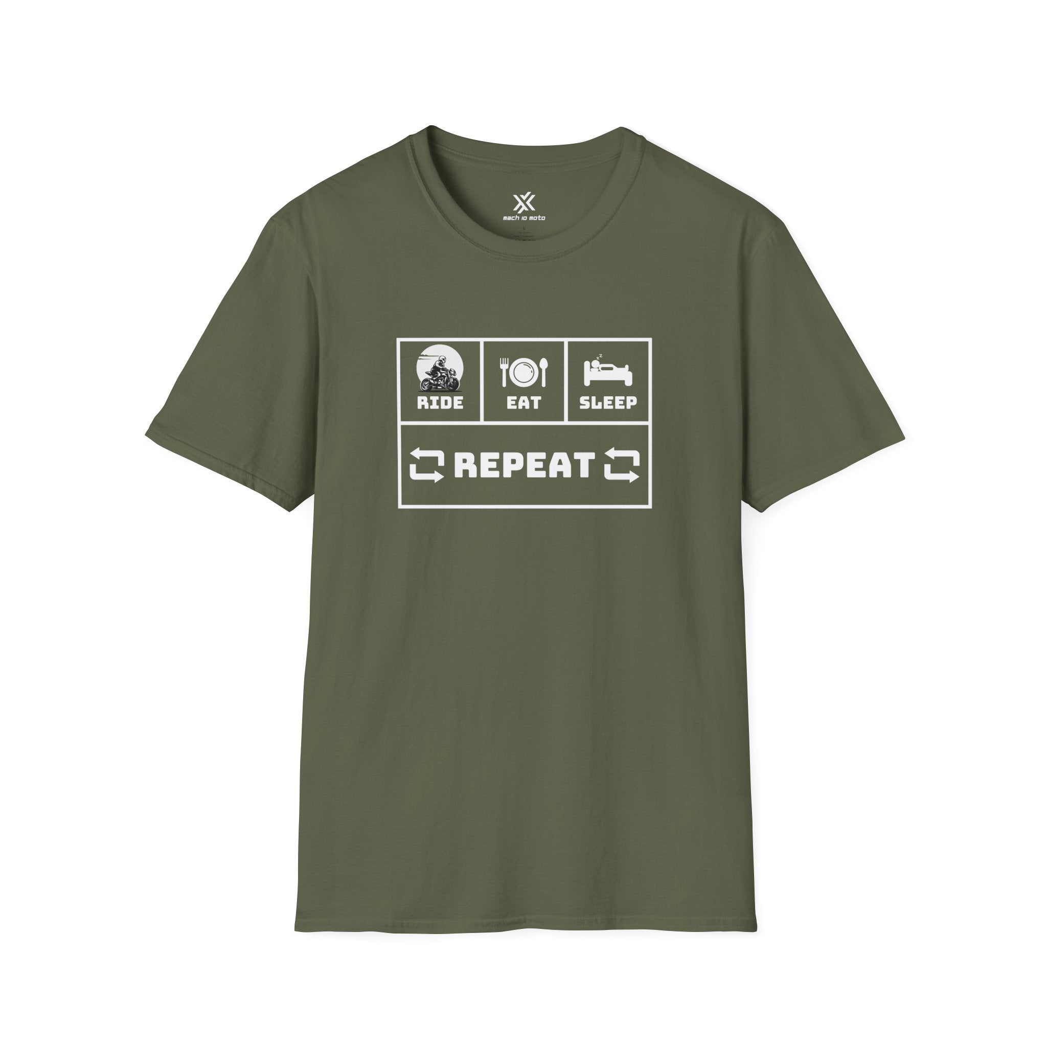 Ride Eat Sleep Repeat T-Shirt