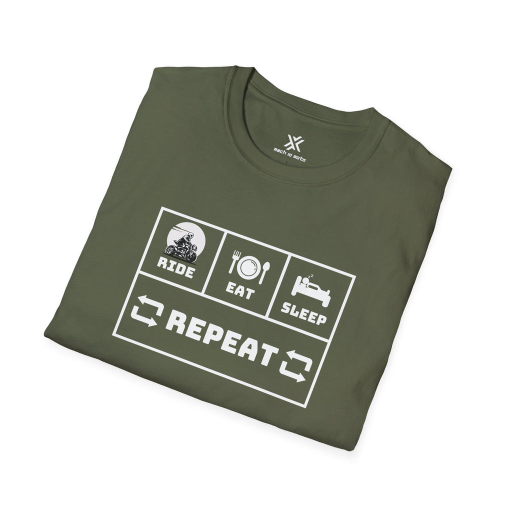 Ride Eat Sleep Repeat T-Shirt
