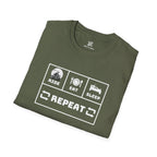 Ride Eat Sleep Repeat T-Shirt