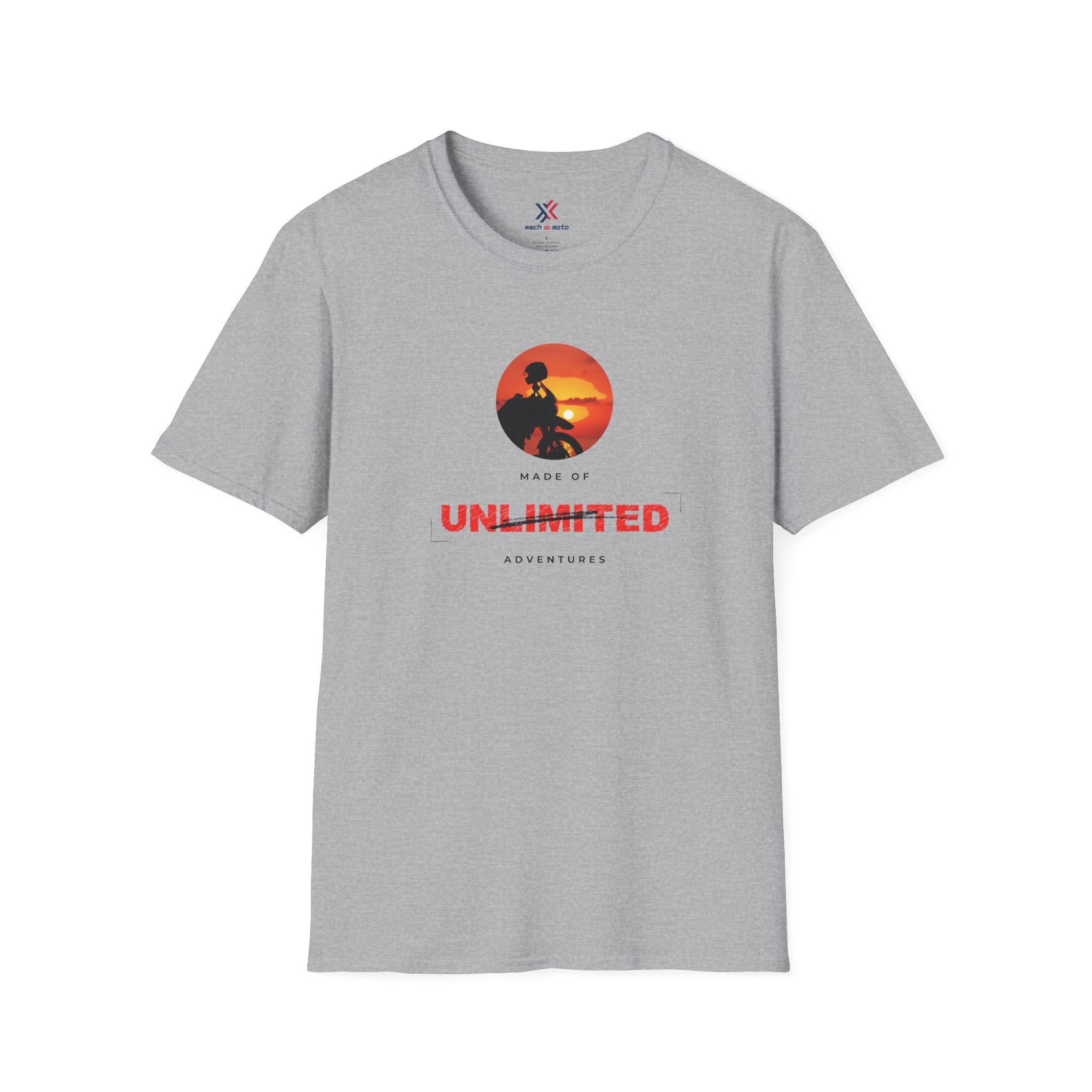 Made of Unlimited Adventures Adventure Bike T-Shirt