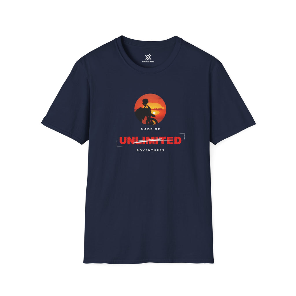 Made of Unlimited Adventures Adventure Bike T-Shirt