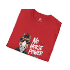 No Horse Power Motorcycle Humor T-Shirt
