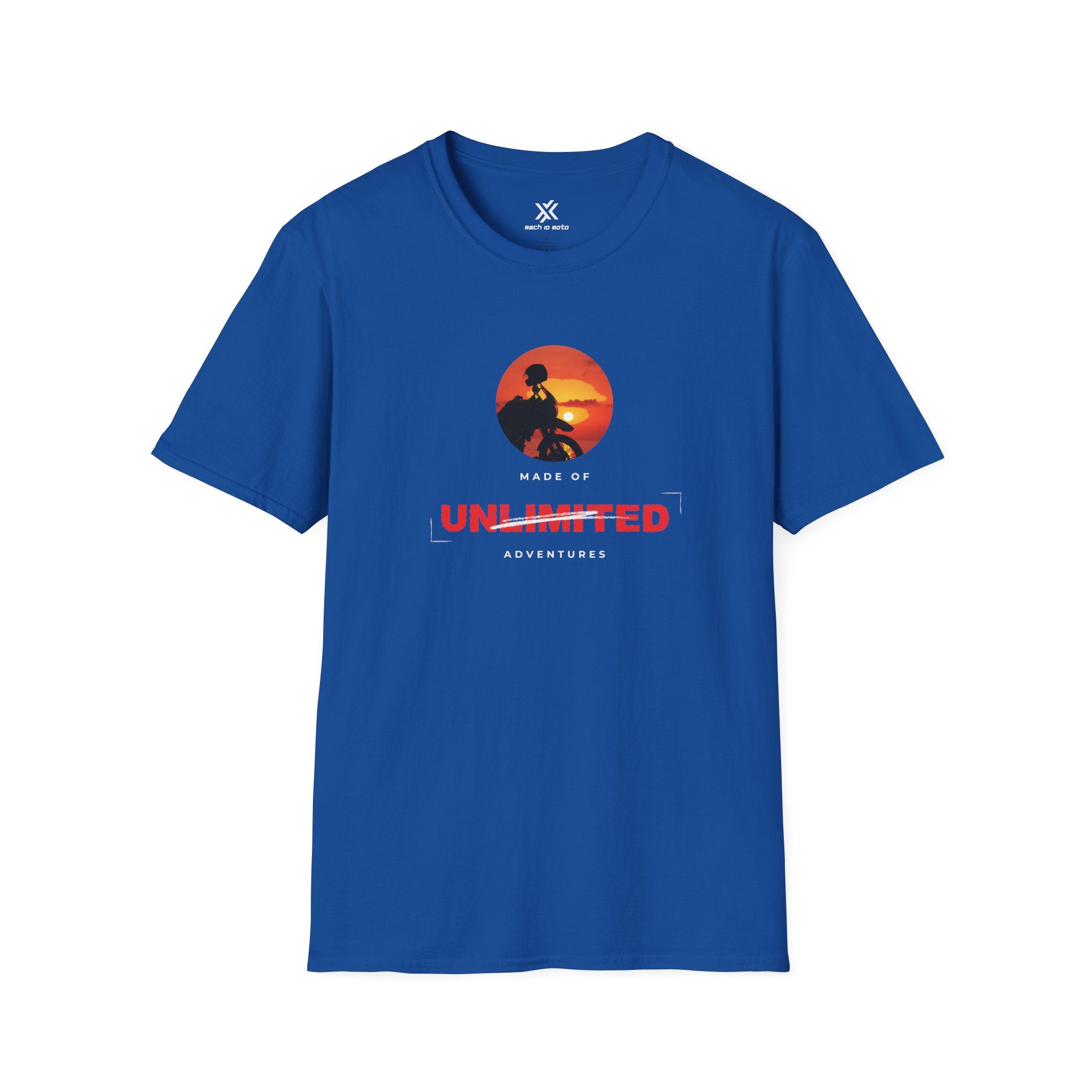 Made of Unlimited Adventures Adventure Bike T-Shirt