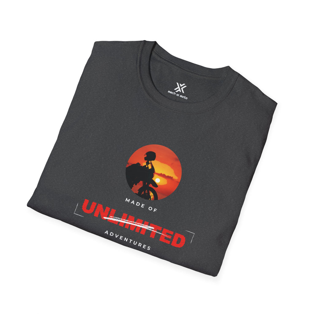 Made of Unlimited Adventures Adventure Bike T-Shirt
