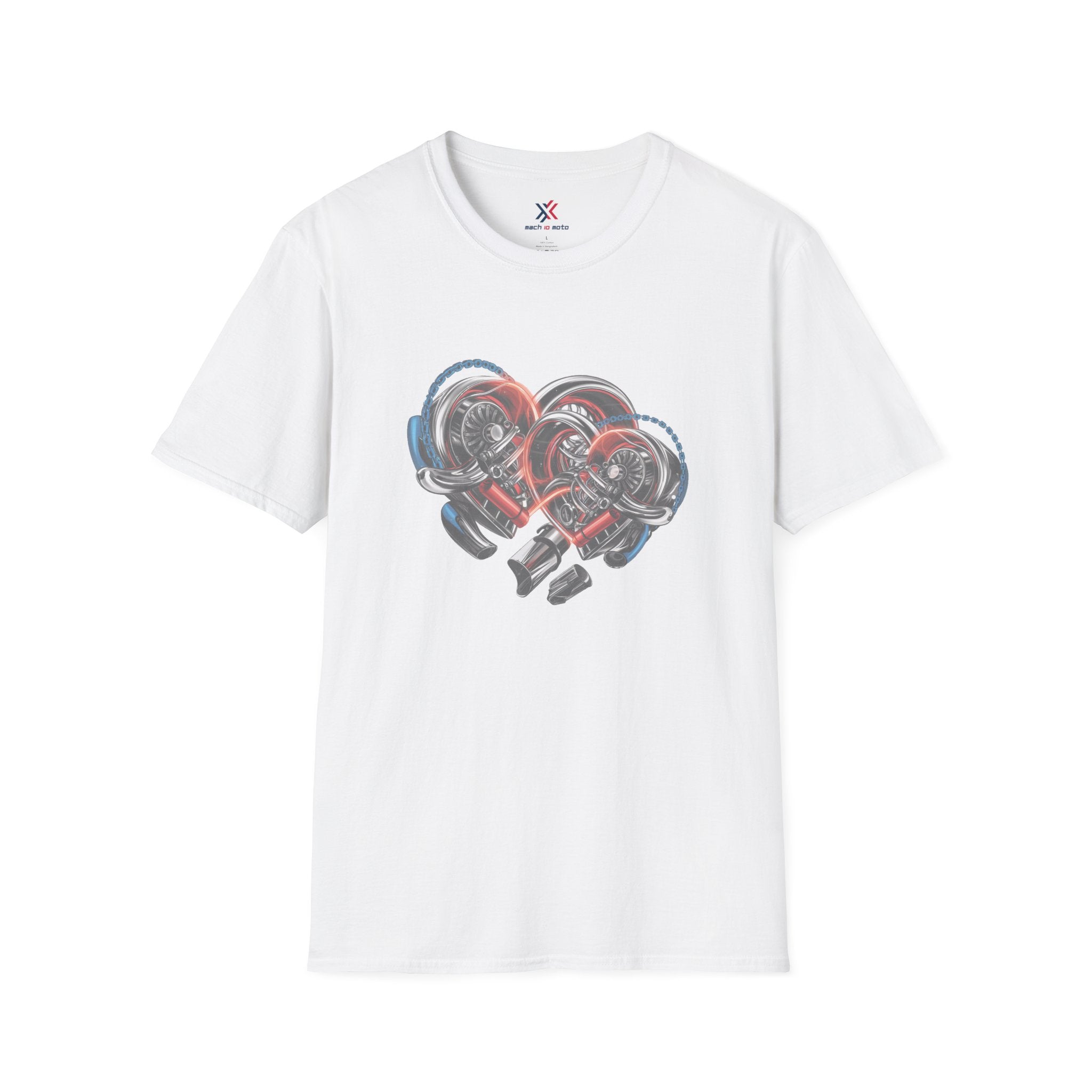 Moto Heart Motorcycle T-Shirt
