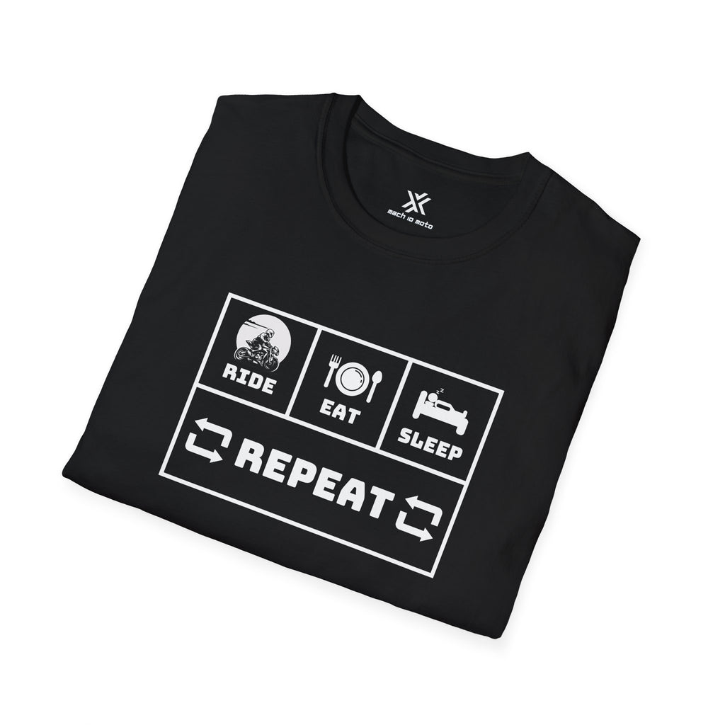 Ride Eat Sleep Repeat T-Shirt