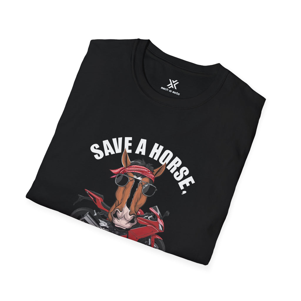 Save a Horse Ride a Motorcycle T-Shirt