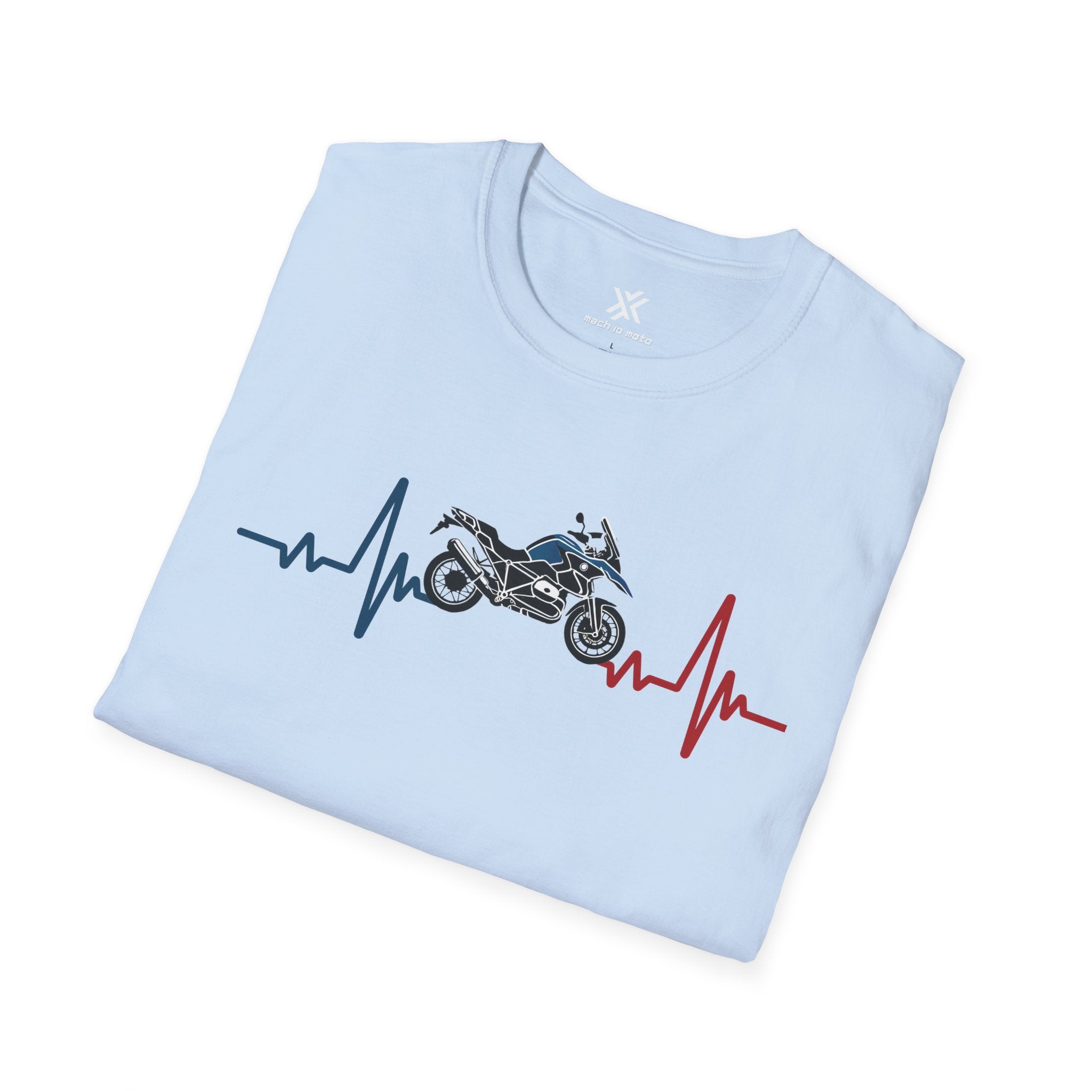 Adventure Bike Heartbeat T-Shirt