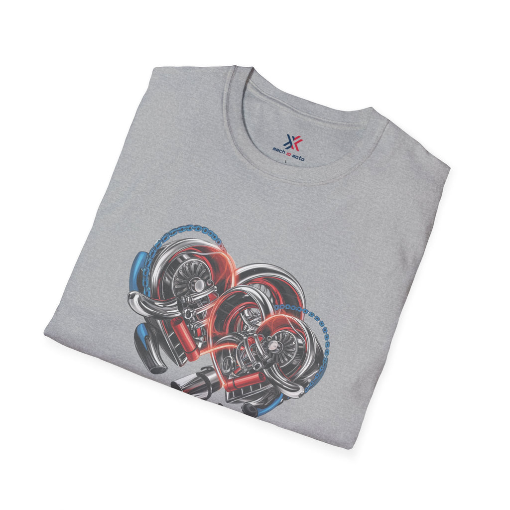 Moto Heart Motorcycle T-Shirt