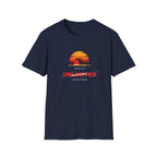 Unlimited Adventures Cruiser Motorcycle Sunset T-Shirt