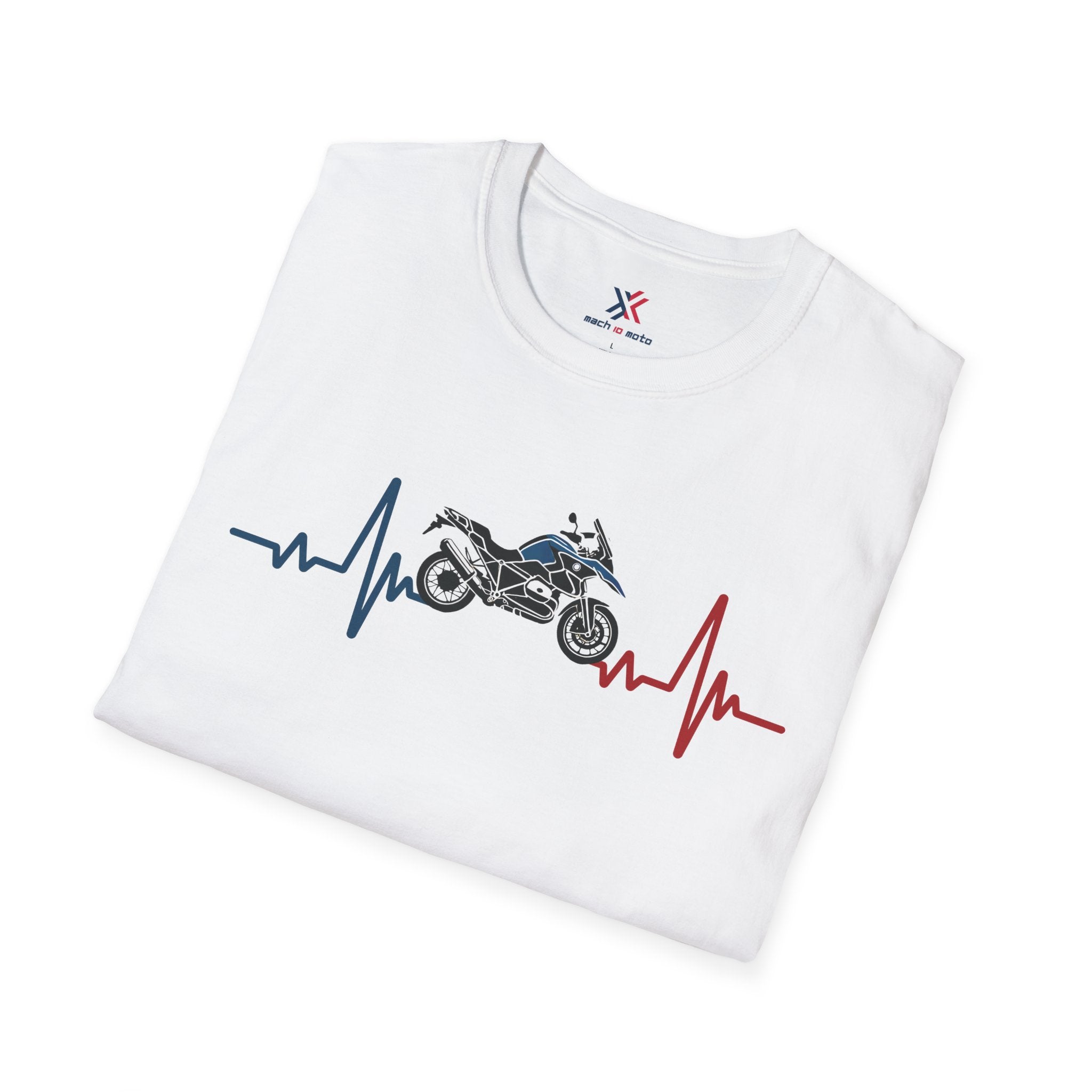 Adventure Bike Heartbeat T-Shirt