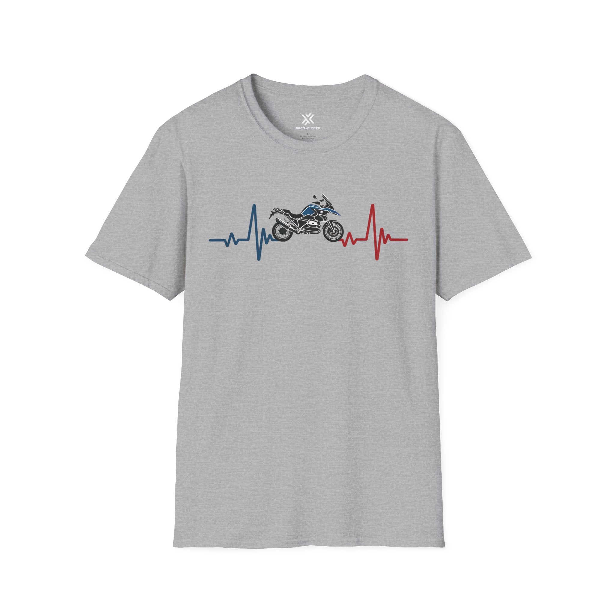 Adventure Bike Heartbeat T-Shirt