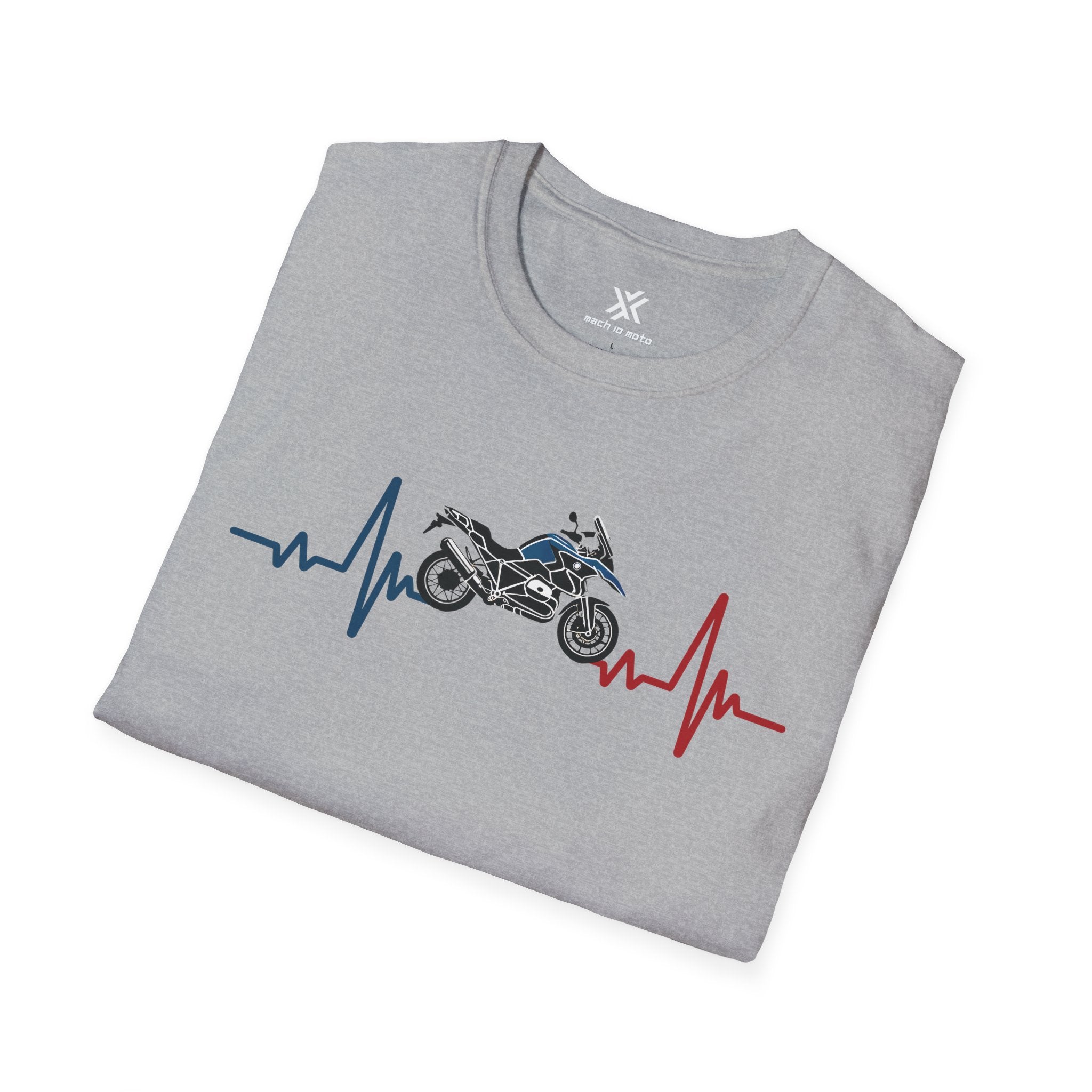 Adventure Bike Heartbeat T-Shirt