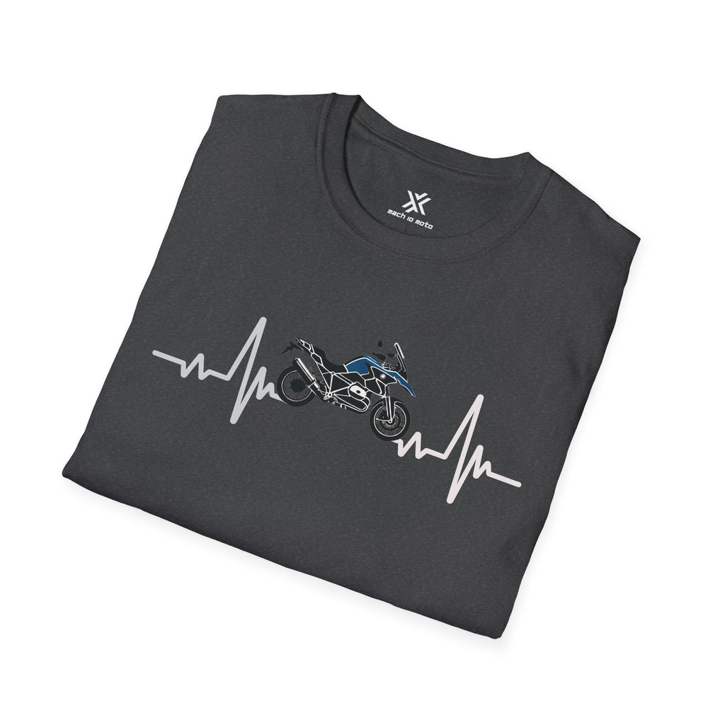 Adventure Bike Heartbeat T-Shirt