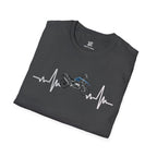 Adventure Bike Heartbeat T-Shirt