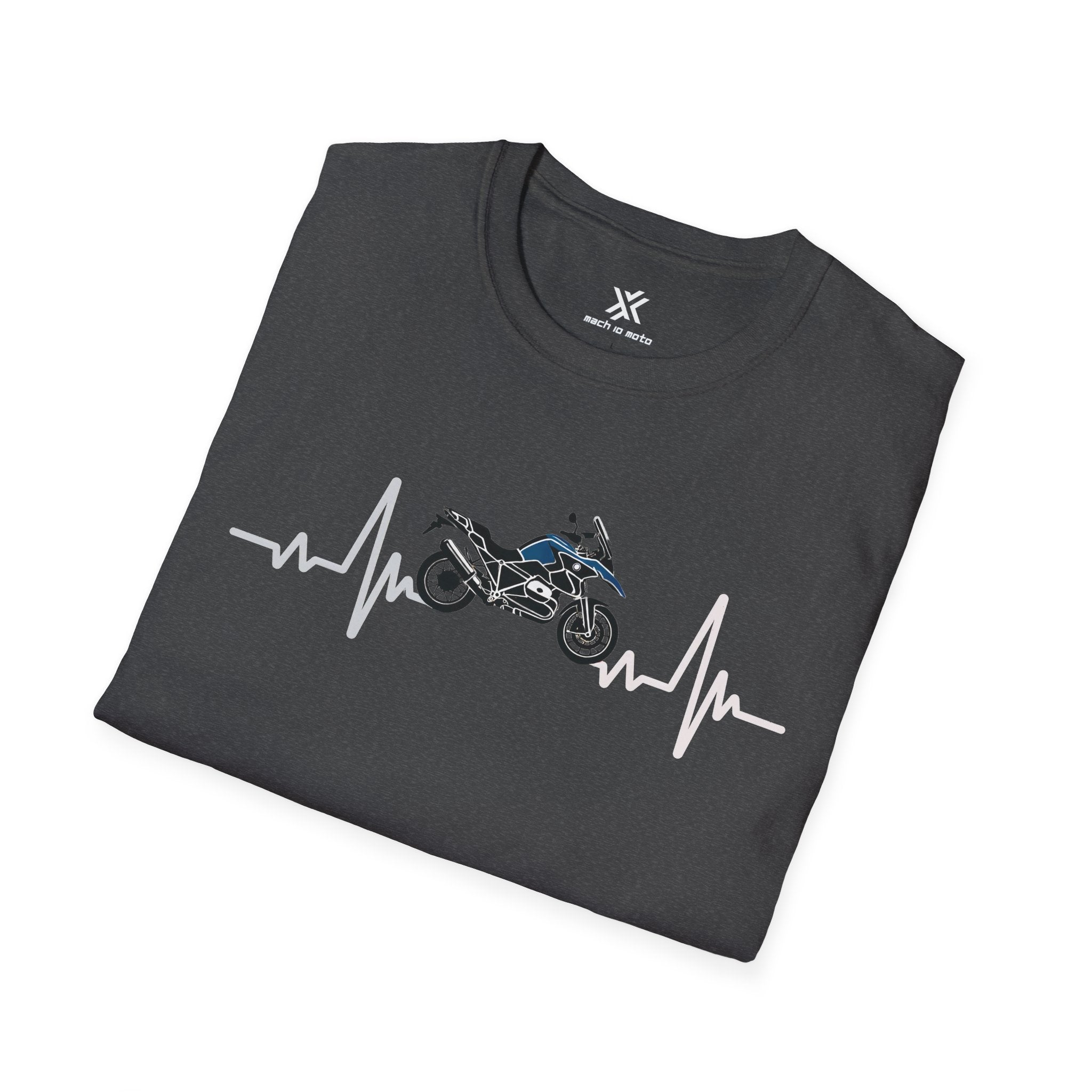 Adventure Bike Heartbeat T-Shirt