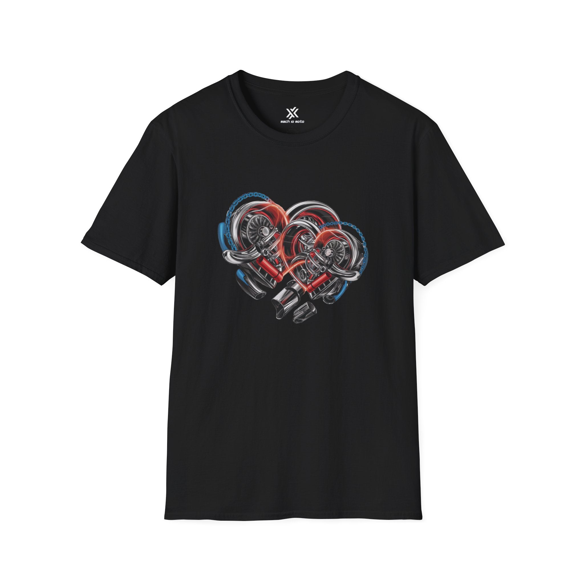 Moto Heart Motorcycle T-Shirt