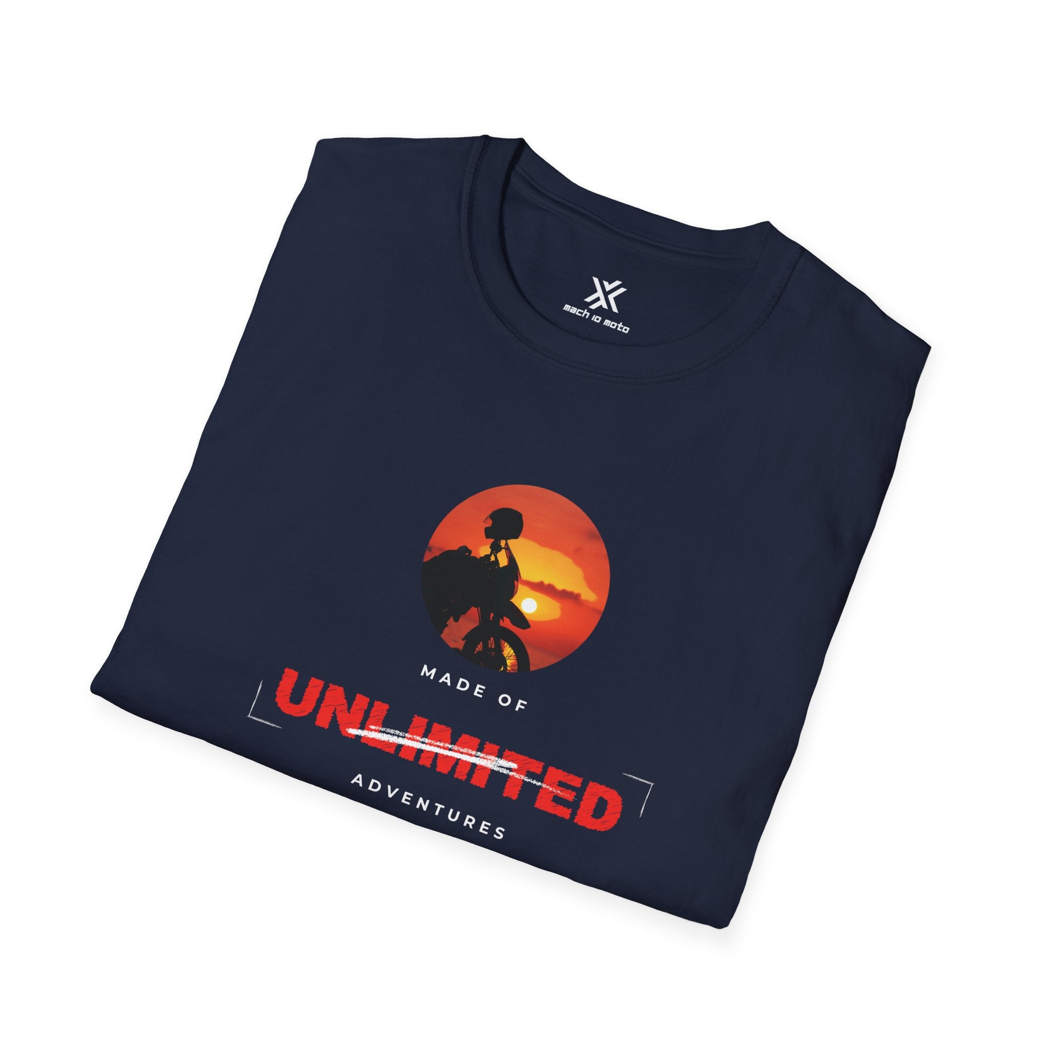 Made of Unlimited Adventures Adventure Bike T-Shirt