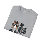 No Horse Power Motorcycle Humor T-Shirt