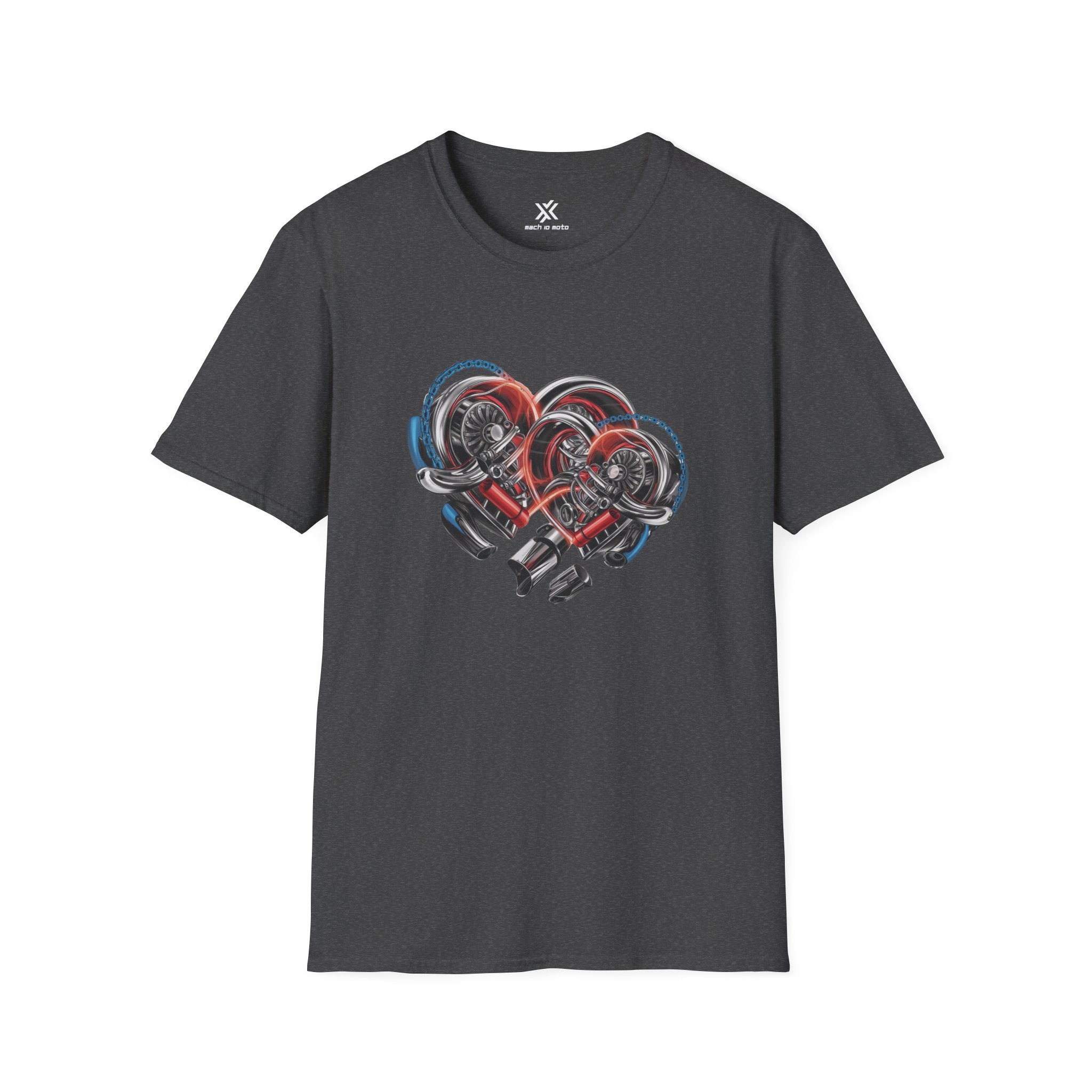 Moto Heart Motorcycle T-Shirt