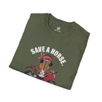 Save a Horse Ride a Motorcycle T-Shirt