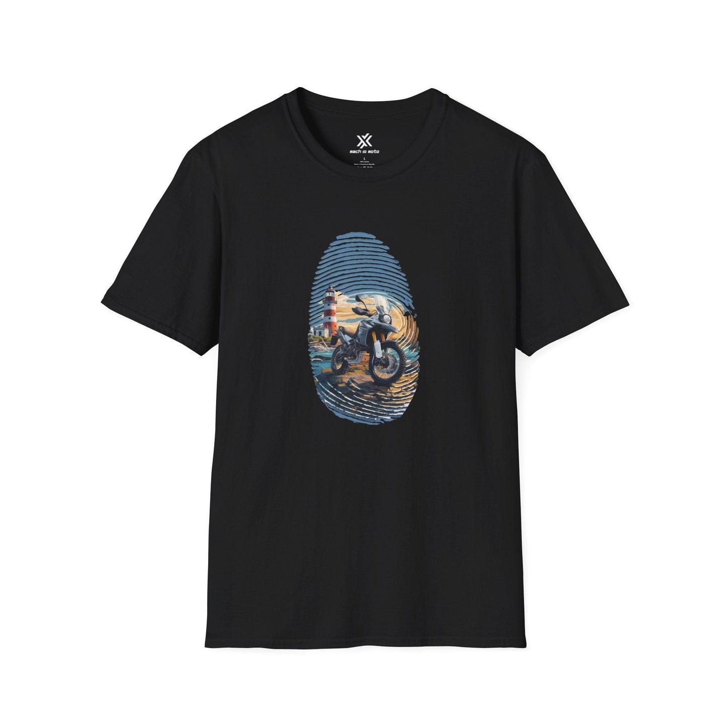 T-Shirt Black / S Adventure Print T-Shirt