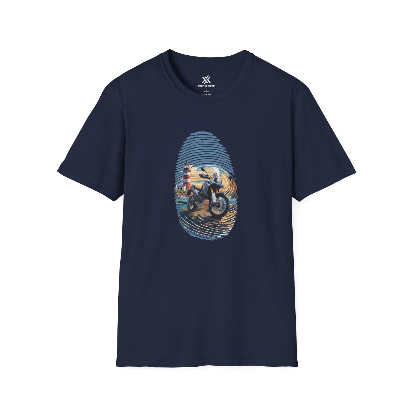 T-Shirt Navy / S Adventure Print T-Shirt