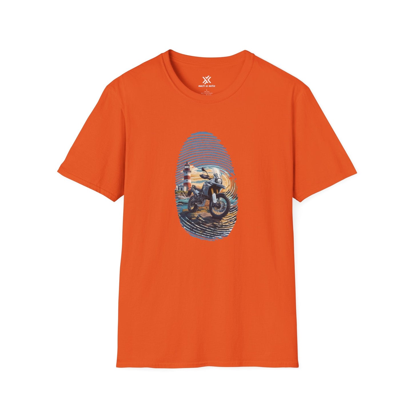 T-Shirt Orange / S Adventure Print T-Shirt