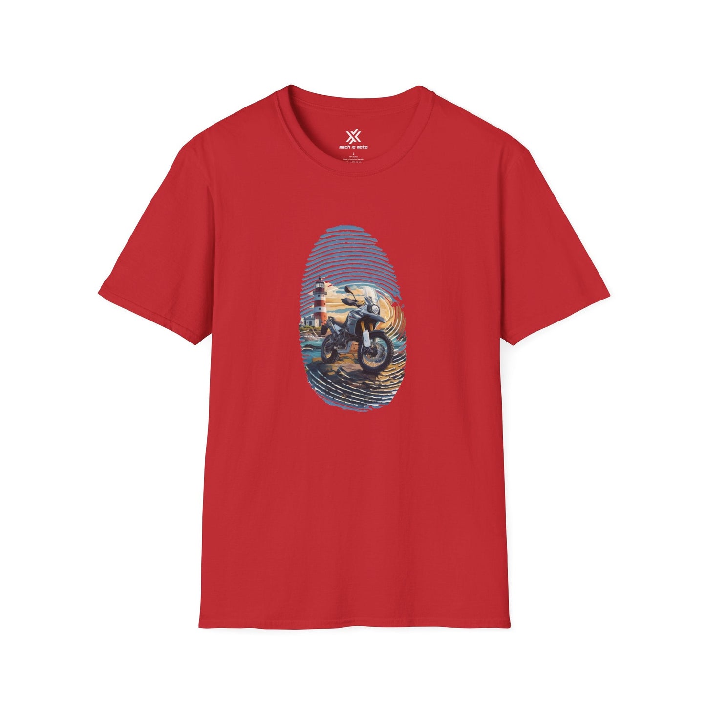 T-Shirt Red / S Adventure Print T-Shirt