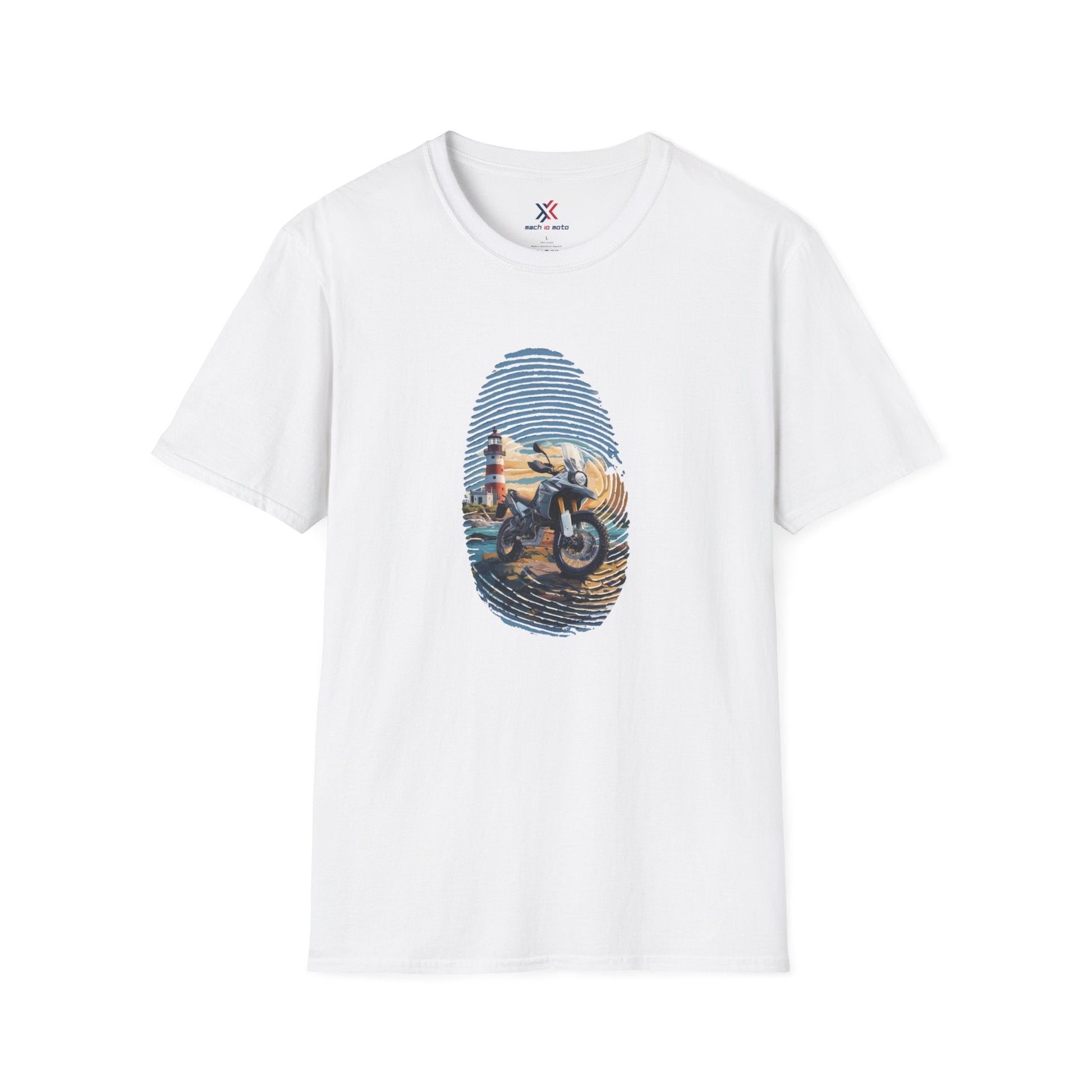 T-Shirt White / S Adventure Print T-Shirt