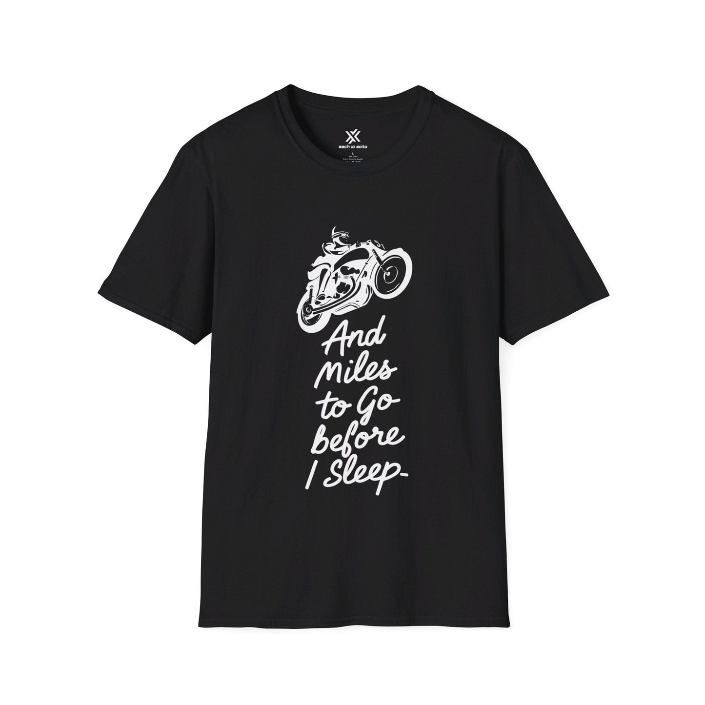 T-Shirt Black / S And Miles To Go Before I Sleep T-Shirt