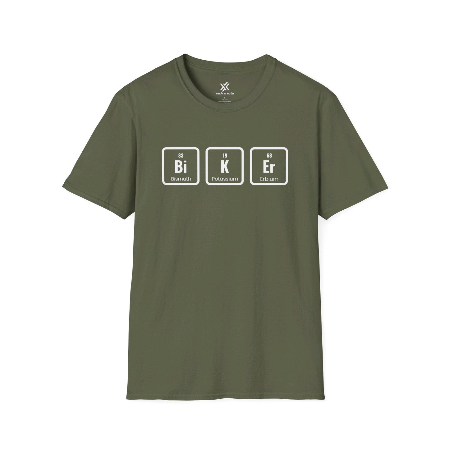 T-Shirt Military Green / S Biker Nerd T-Shirt