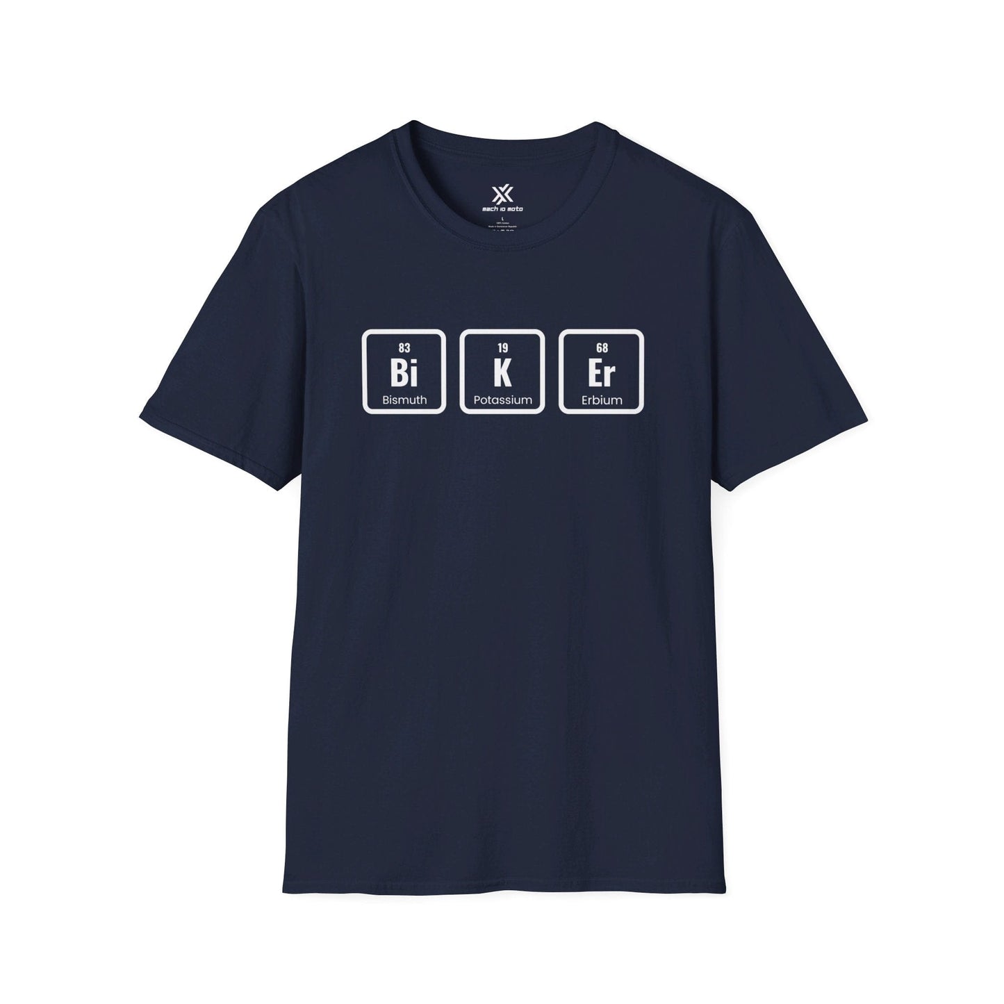 T-Shirt Navy / S Biker Nerd T-Shirt