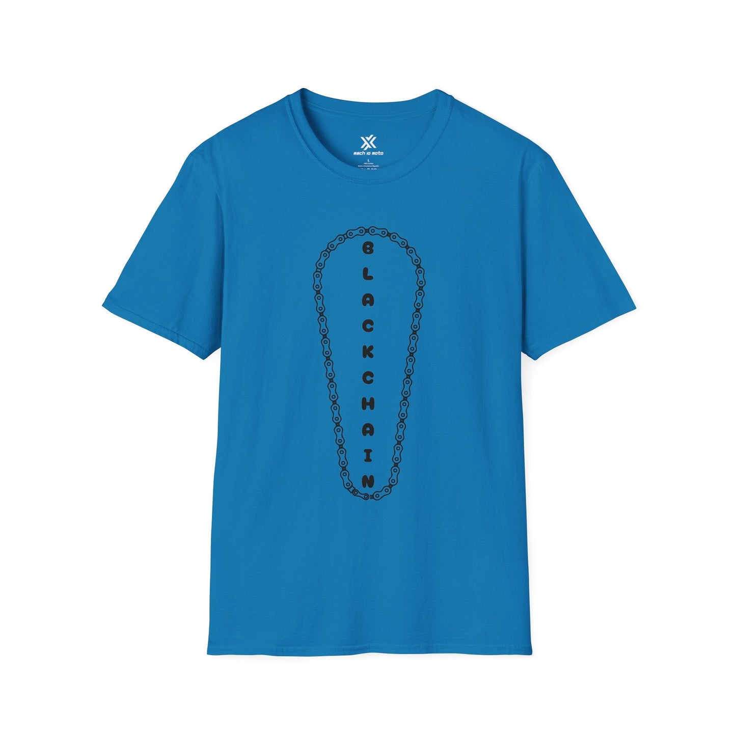 T-Shirt Sapphire / S Black Chain T-Shirt