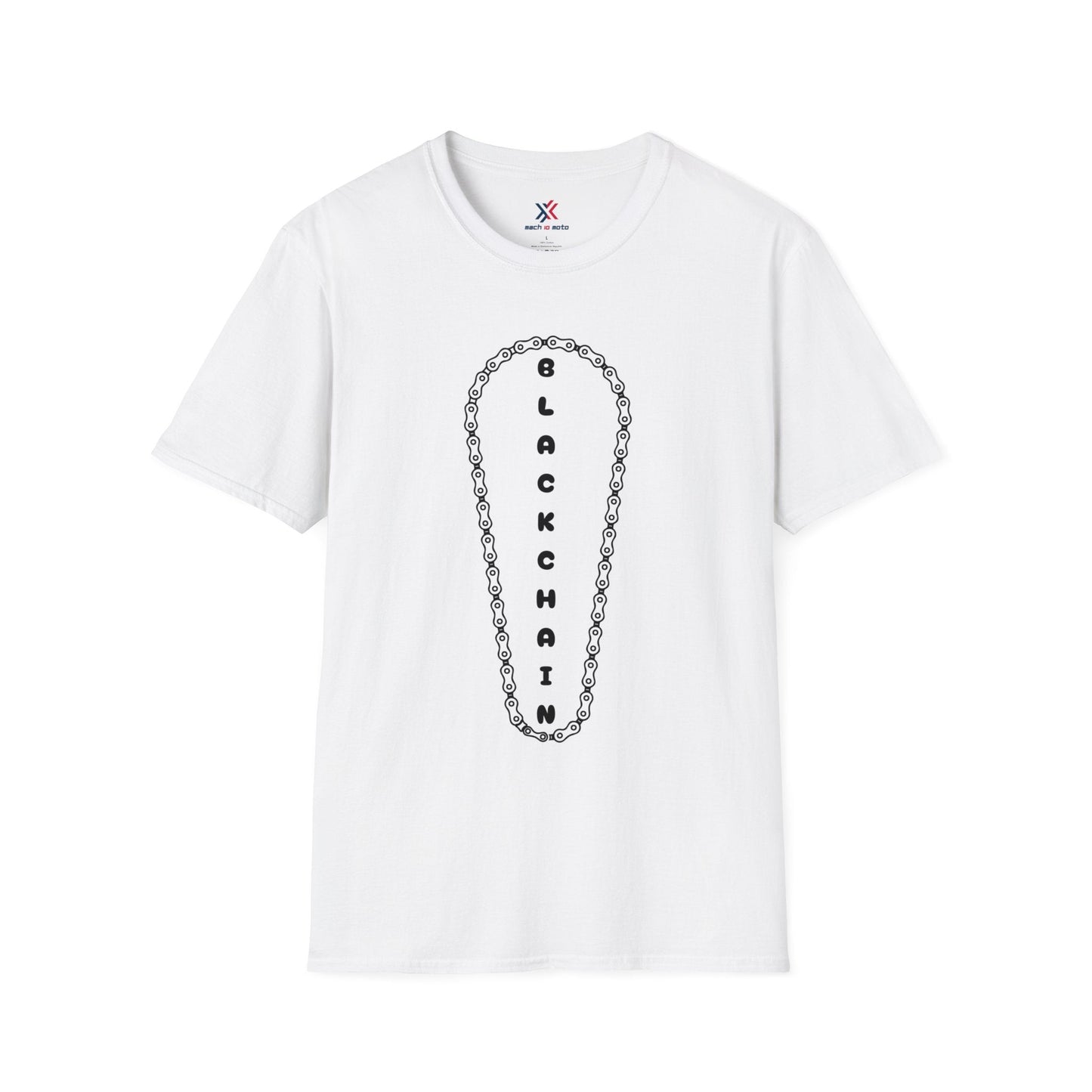 T-Shirt White / S Black Chain T-Shirt