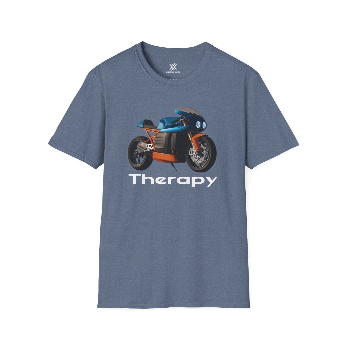 T-Shirt Heather Indigo / S Cafe Therapy T-Shirt