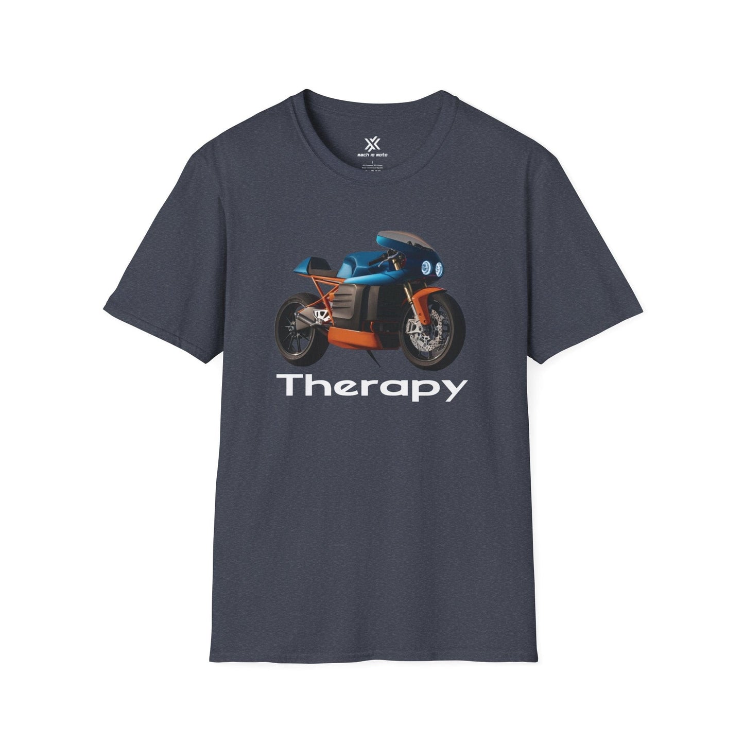 T-Shirt Heather Navy / S Cafe Therapy T-Shirt