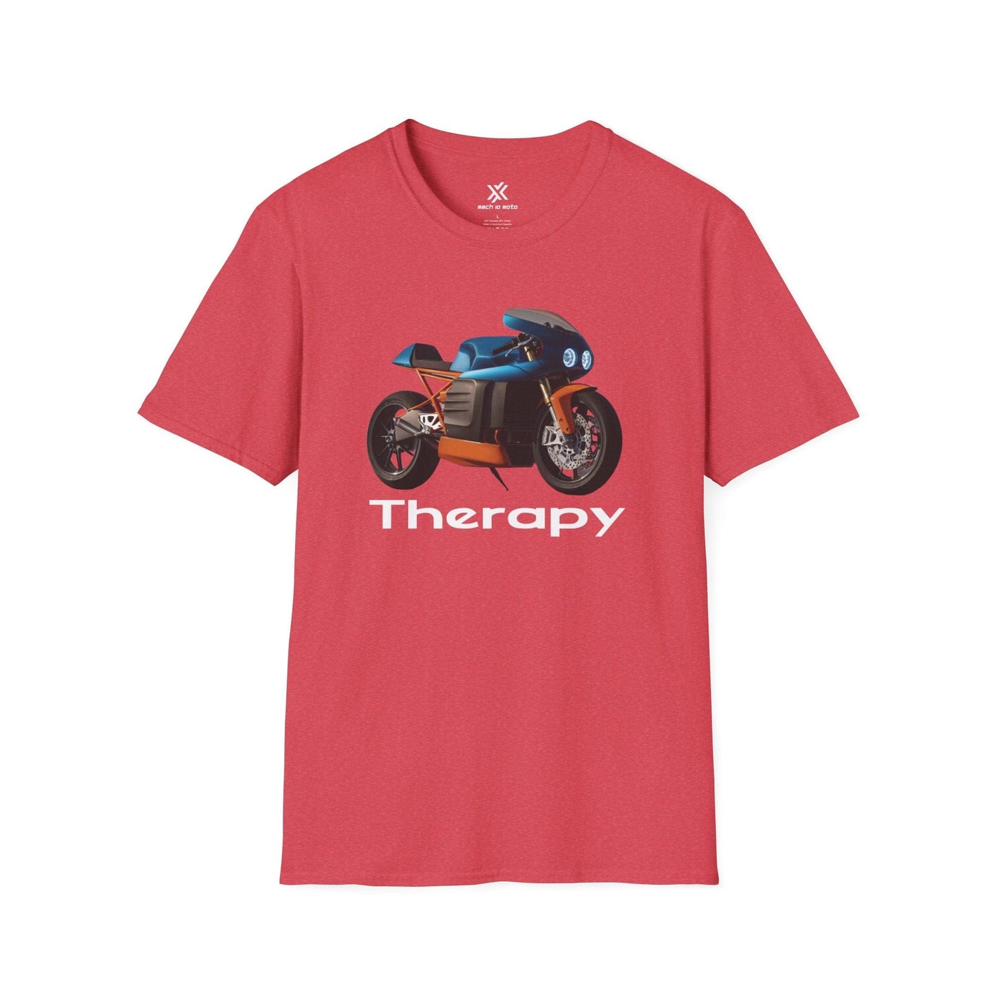 T-Shirt Heather Red / S Cafe Therapy T-Shirt