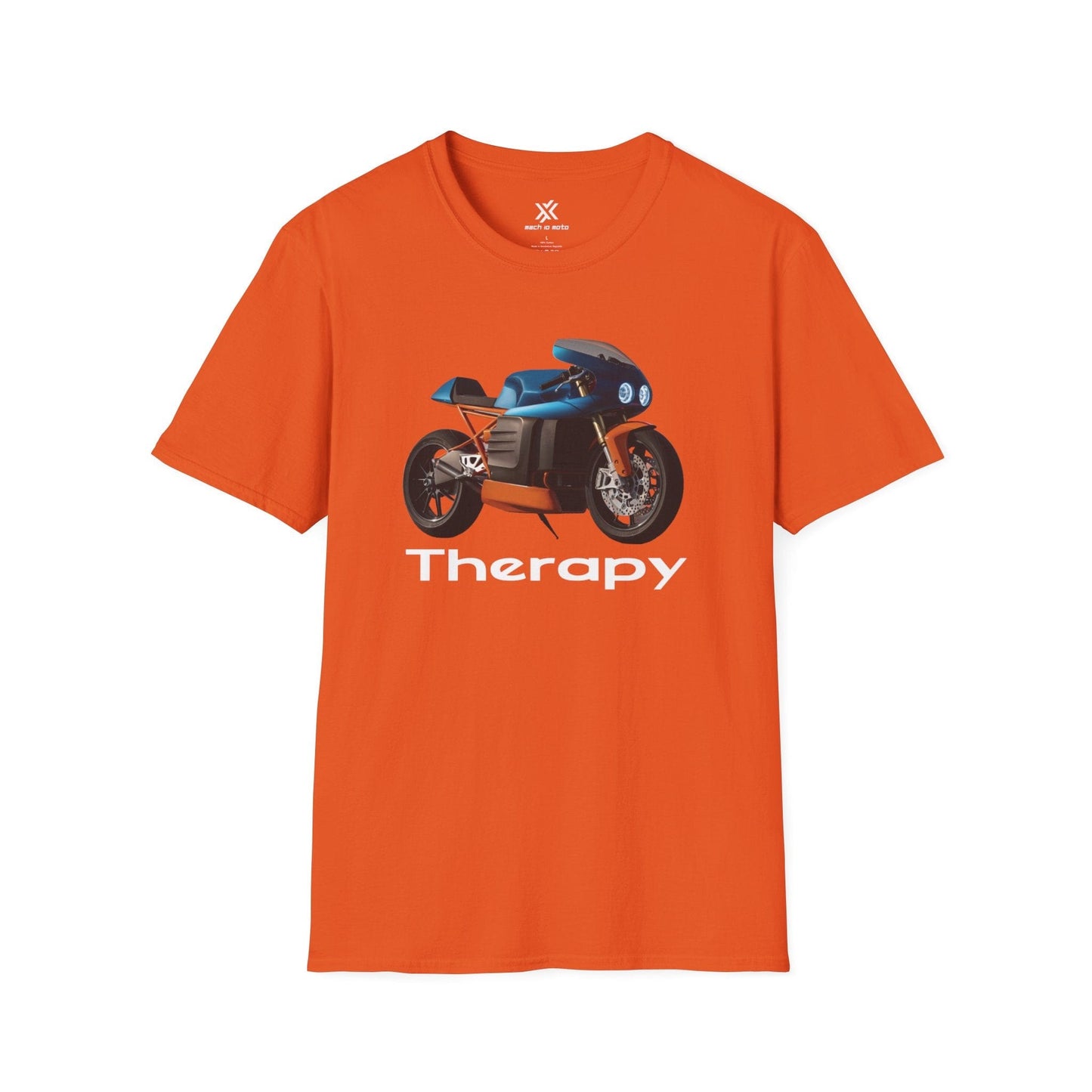 T-Shirt Orange / S Cafe Therapy T-Shirt