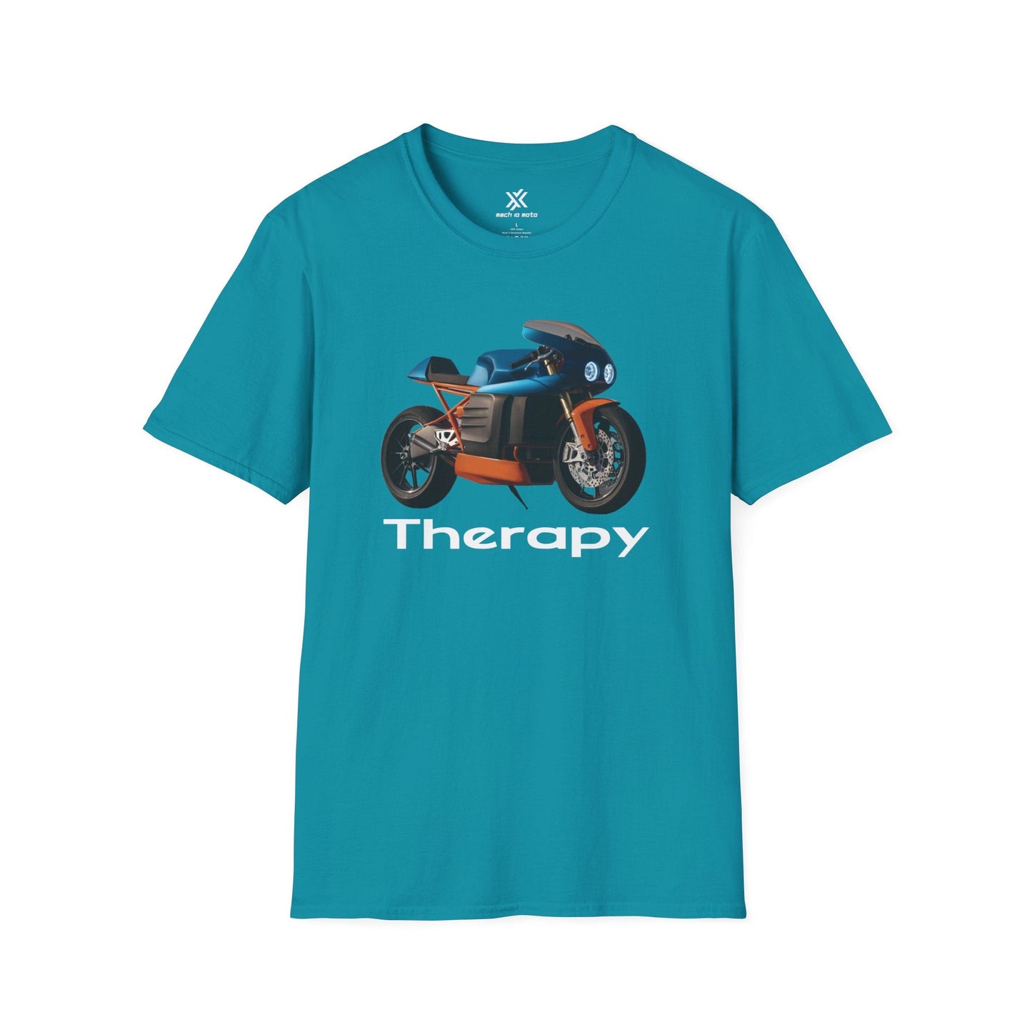 T-Shirt Tropical Blue / S Cafe Therapy T-Shirt