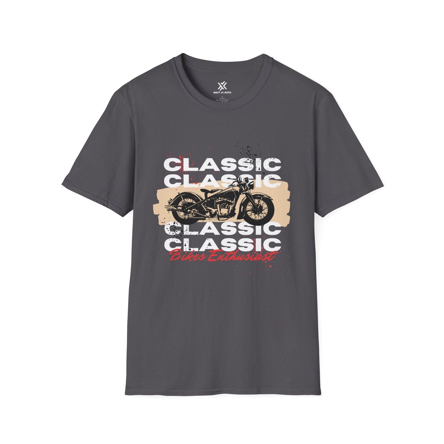 T-Shirt Charcoal / S Classic Bikes Enthusiast T-Shirt