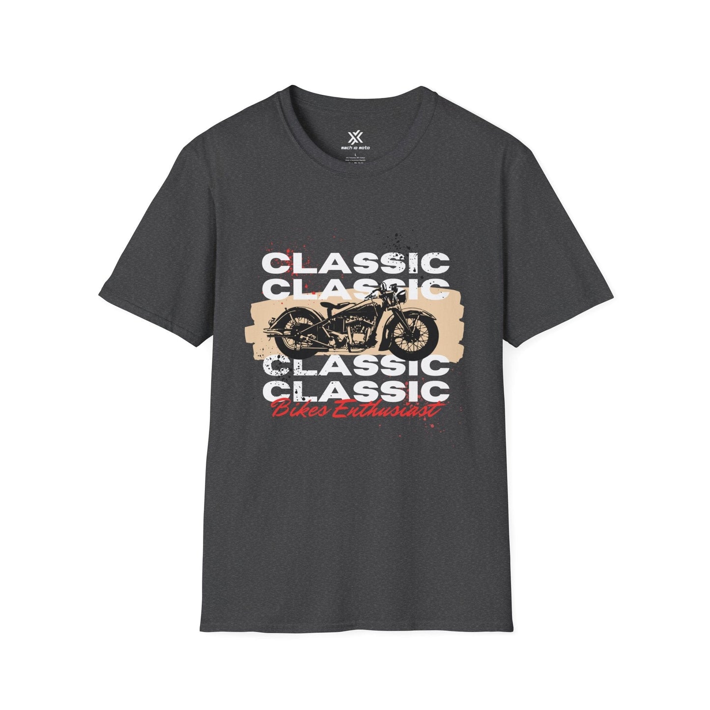 T-Shirt Dark Heather / S Classic Bikes Enthusiast T-Shirt